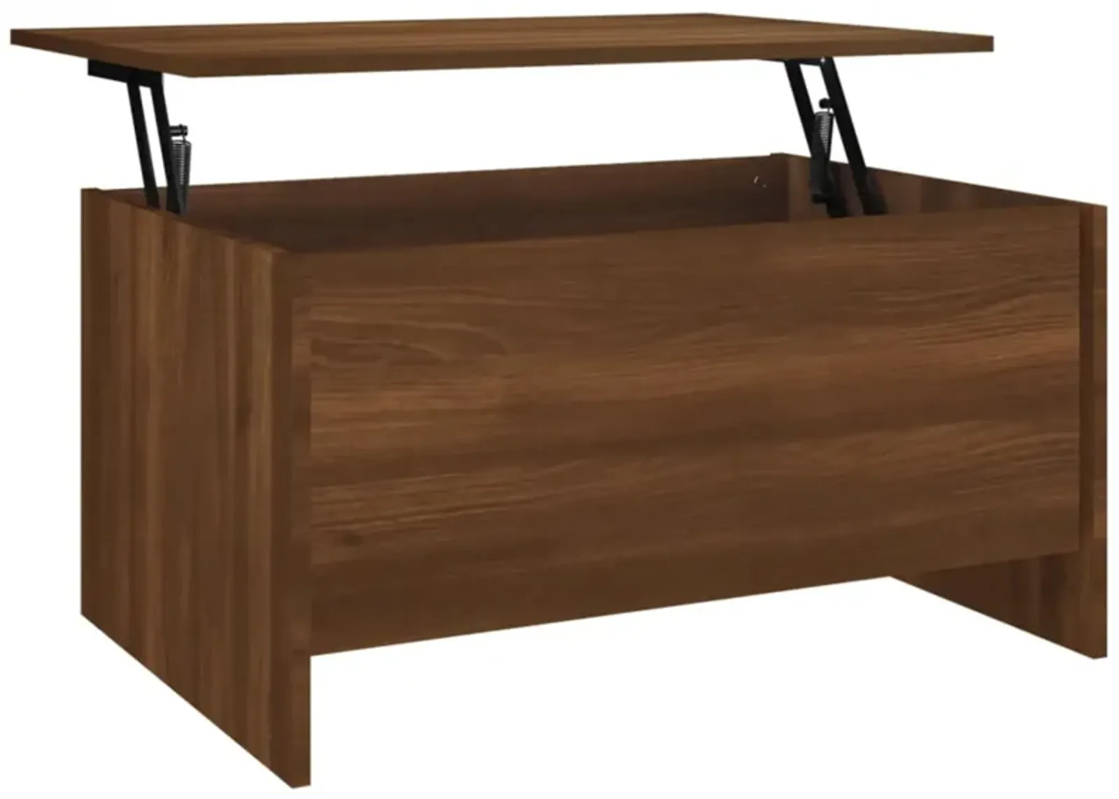 vidaXL Coffee Table Brown Oak 31.5"x21.9"x16.3" Engineered Wood