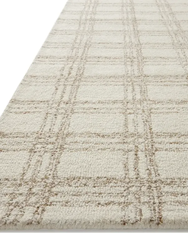 Polly POL-12 Cream / Sand 2''3" x 3''9" Rug by Chris Loves Julia