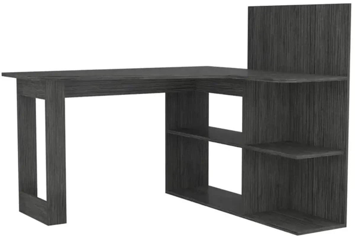 Kairi Computer Desk Grey Oak