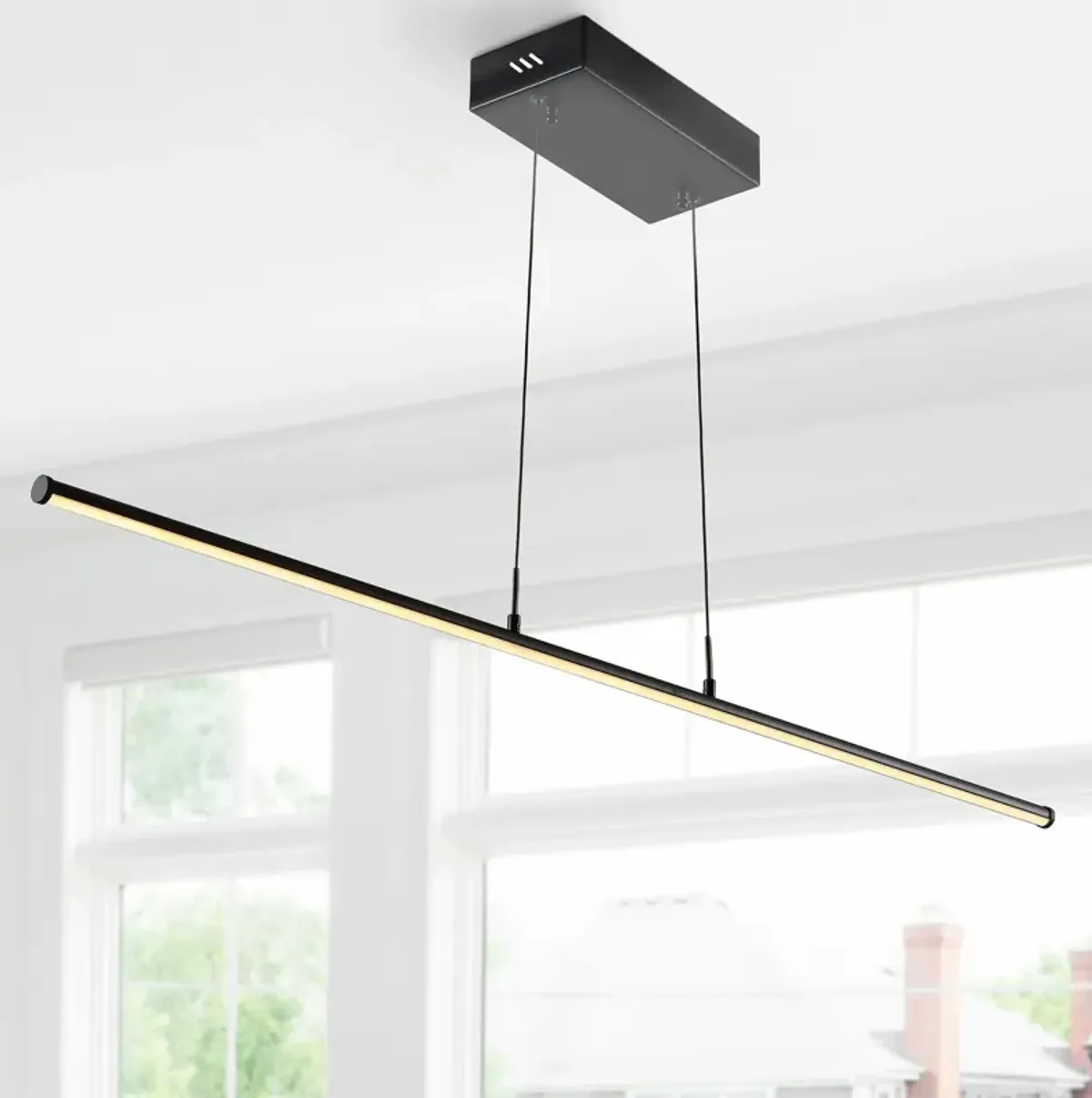 Conley Dimmable Adjustable Integrated LED Metal Linear Pendant