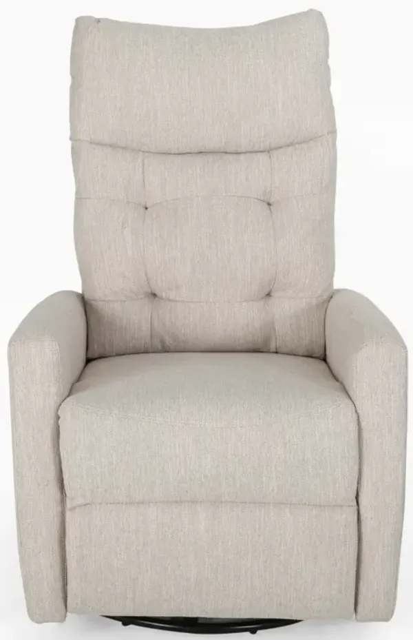 Merax High Back Swivel Glider Recliner Chair