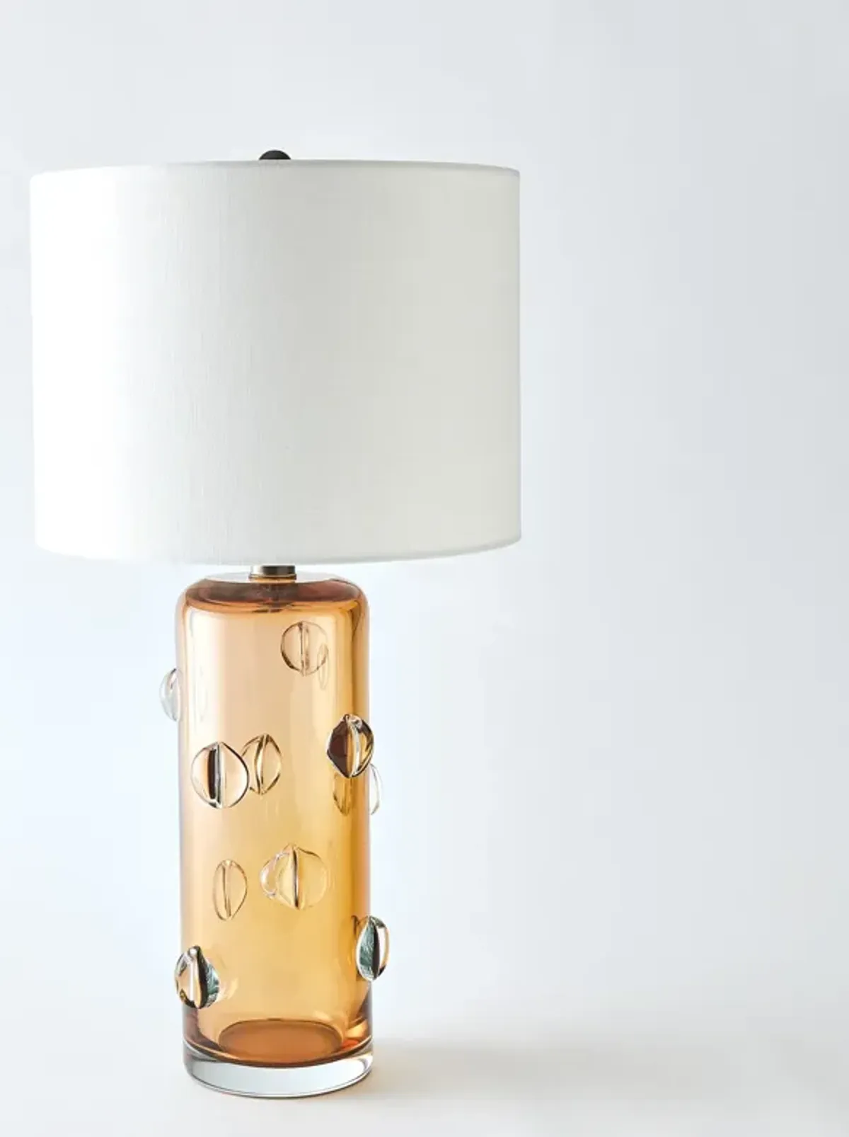 Amber Glass Lamp