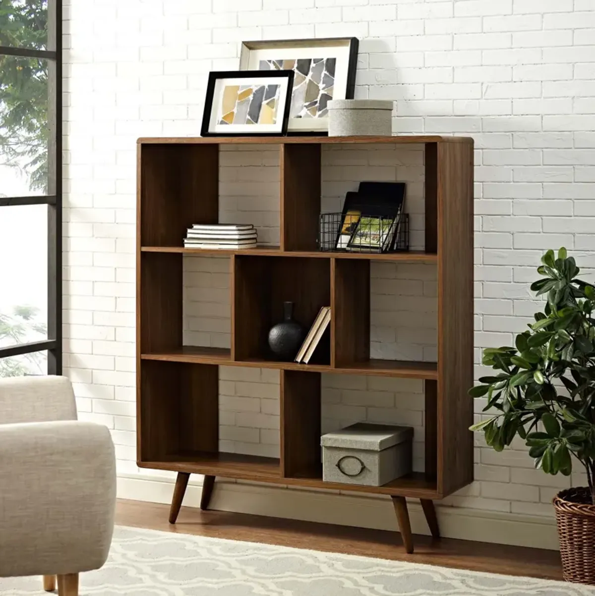 Transmit Bookcase-Benzara