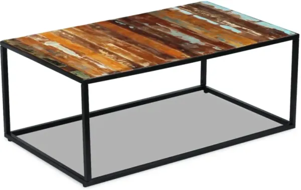 vidaXL Coffee Table Solid Reclaimed Wood 39.4"x23.6"x15.7"