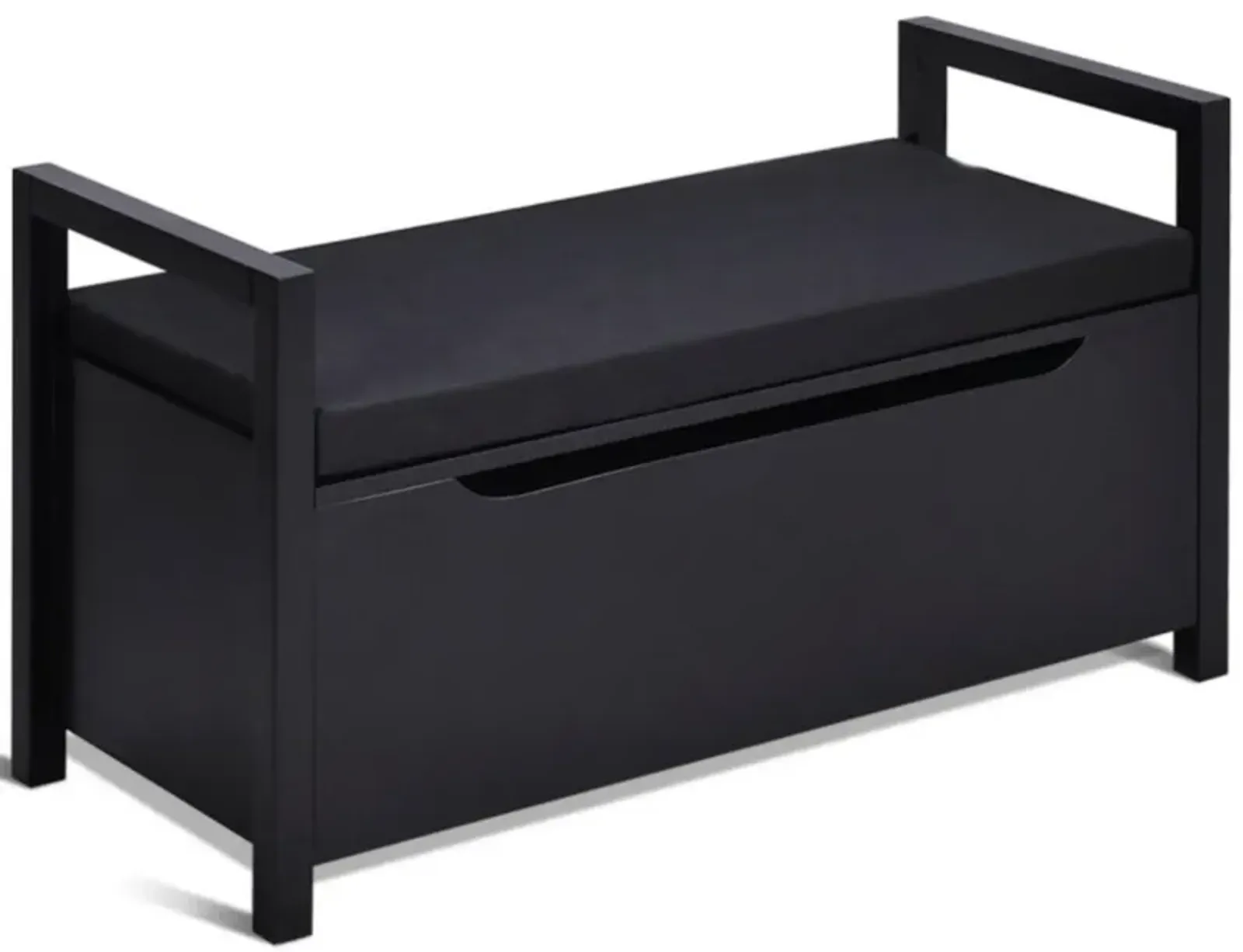 Hivvago Shoe Storage Bench with Cushion Seat