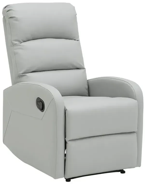 LumiSource Black PU Dormi Recliner Chair