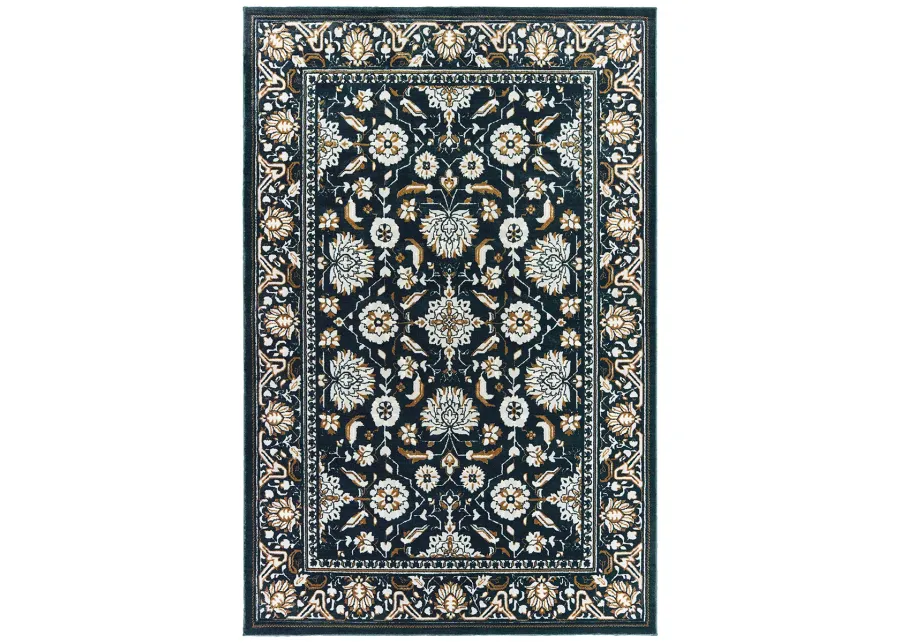 Bowen 5'3" x 7'6" Navy Rug