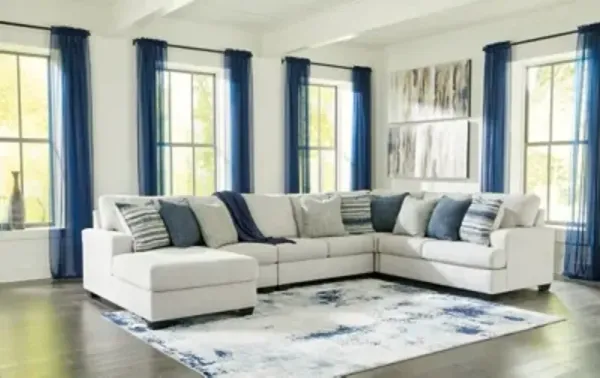 Lowder 5-Piece Sectional with Chaise