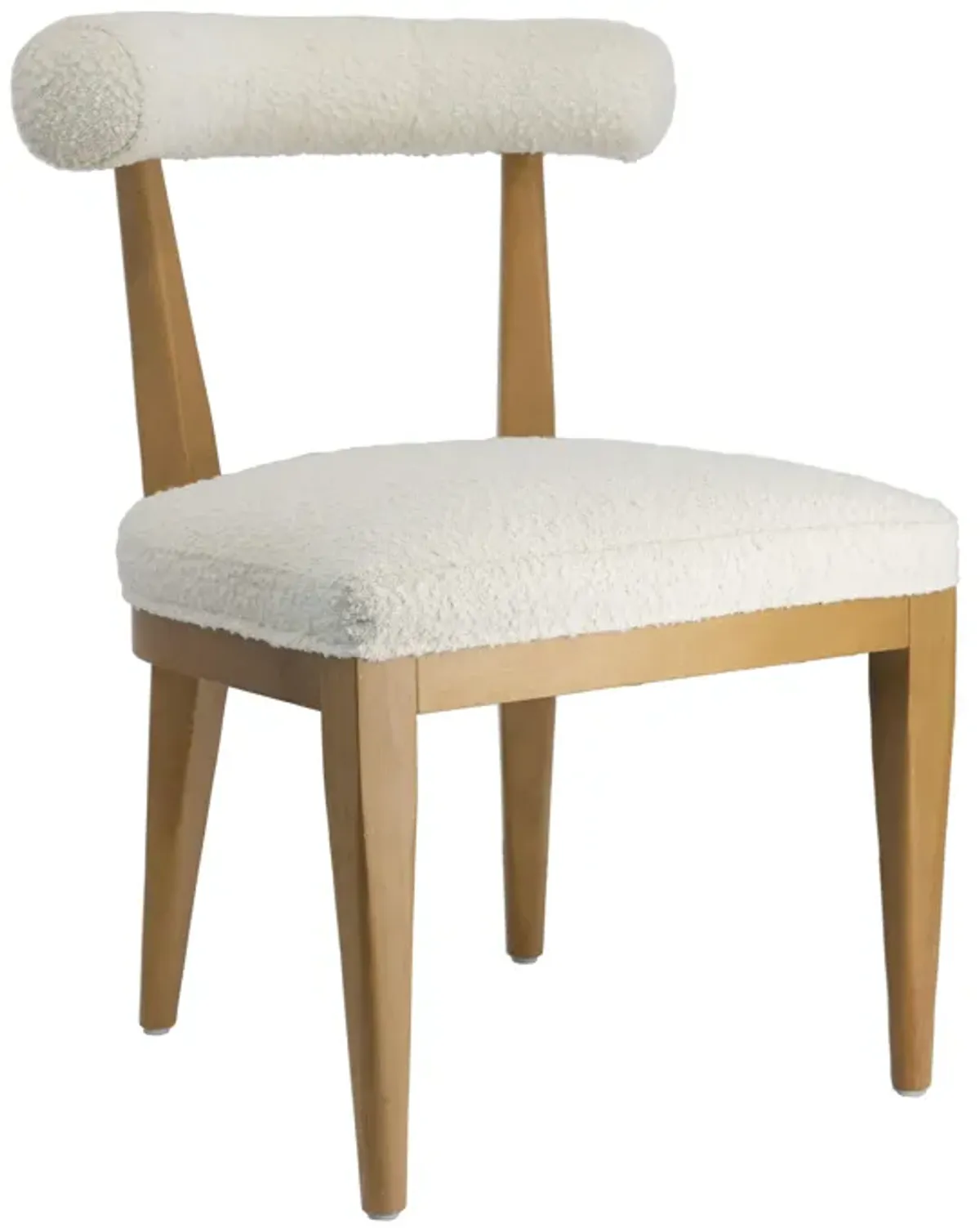 Palla Black Boucle Dining Chair