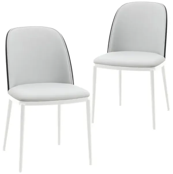 LeisureMod Dining Side Chair with Velvet Seat