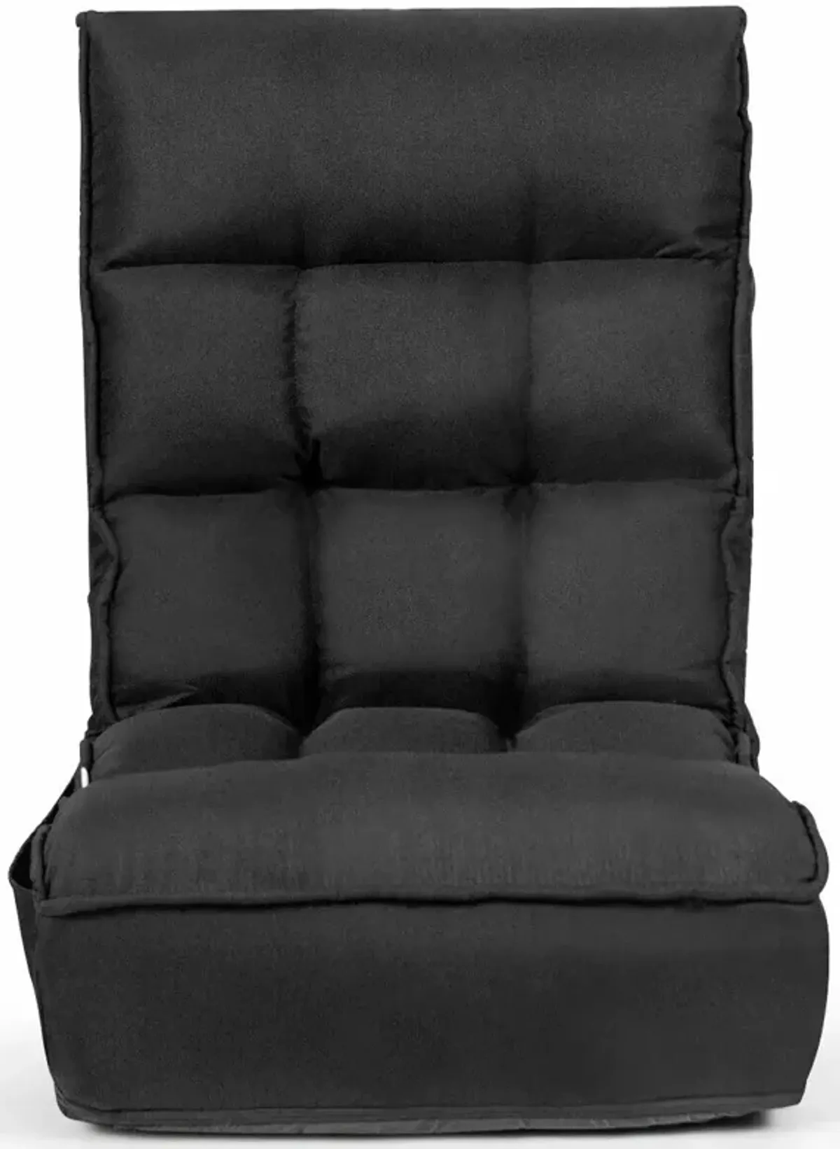 4-Position Adjustable Floor Chair Folding Lazy Sofa