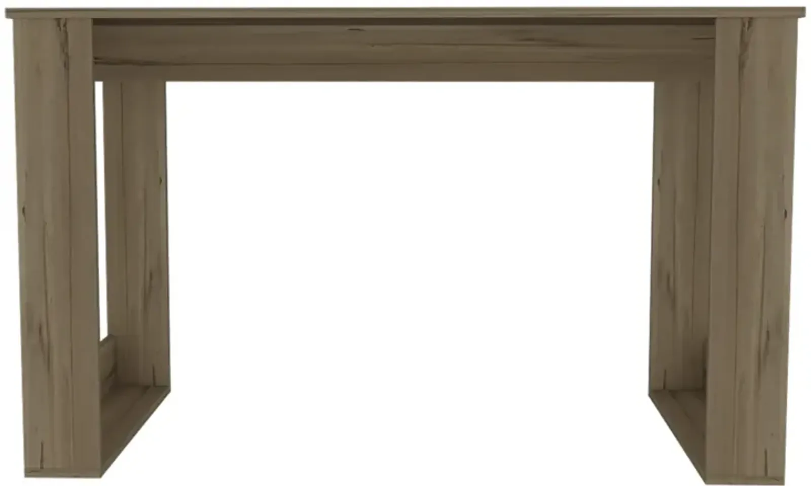 Oviedo 120 Writing Desk, Four Legs - Light Oak