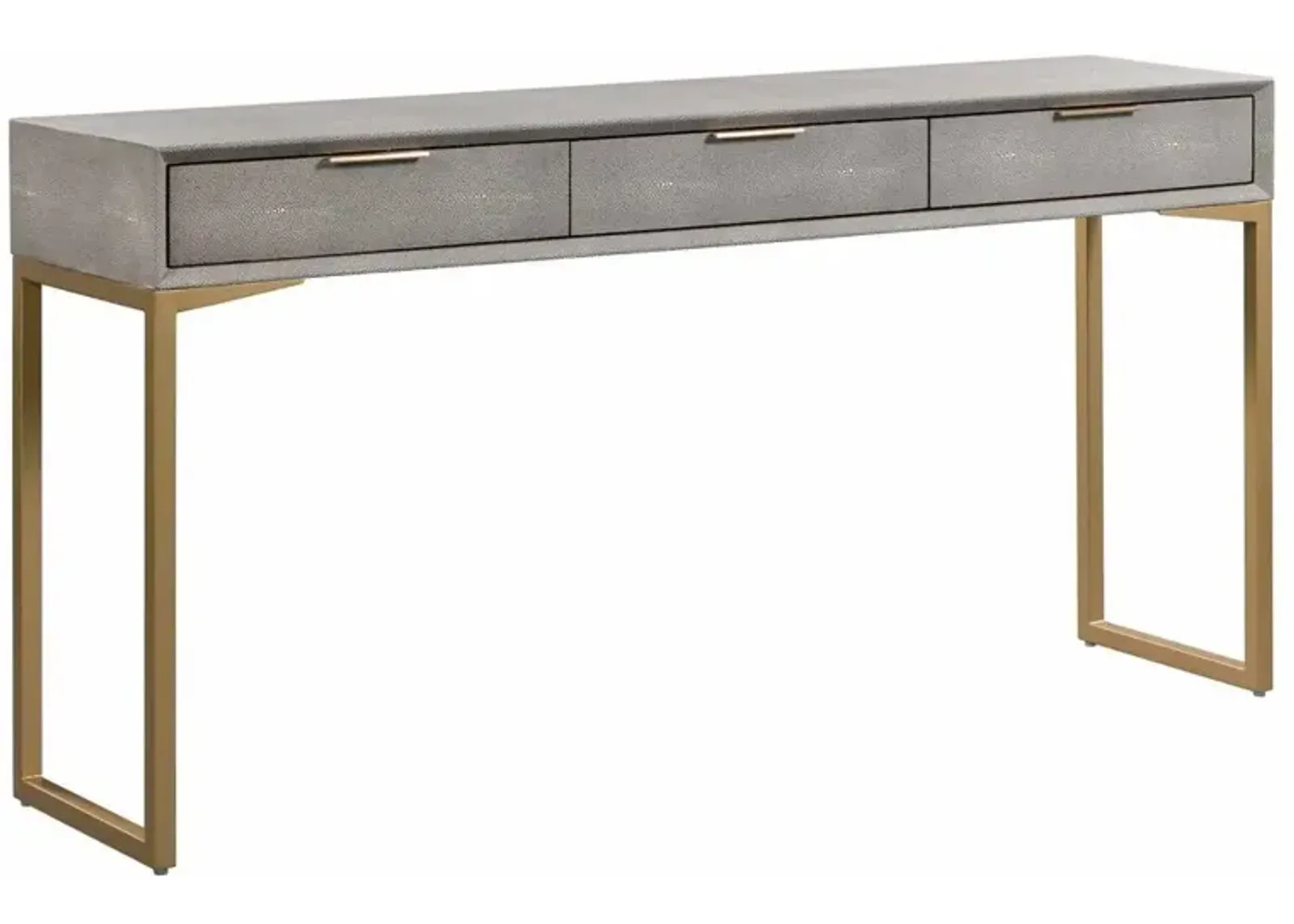 TOV Furniture Pesce Shagreen Console Table