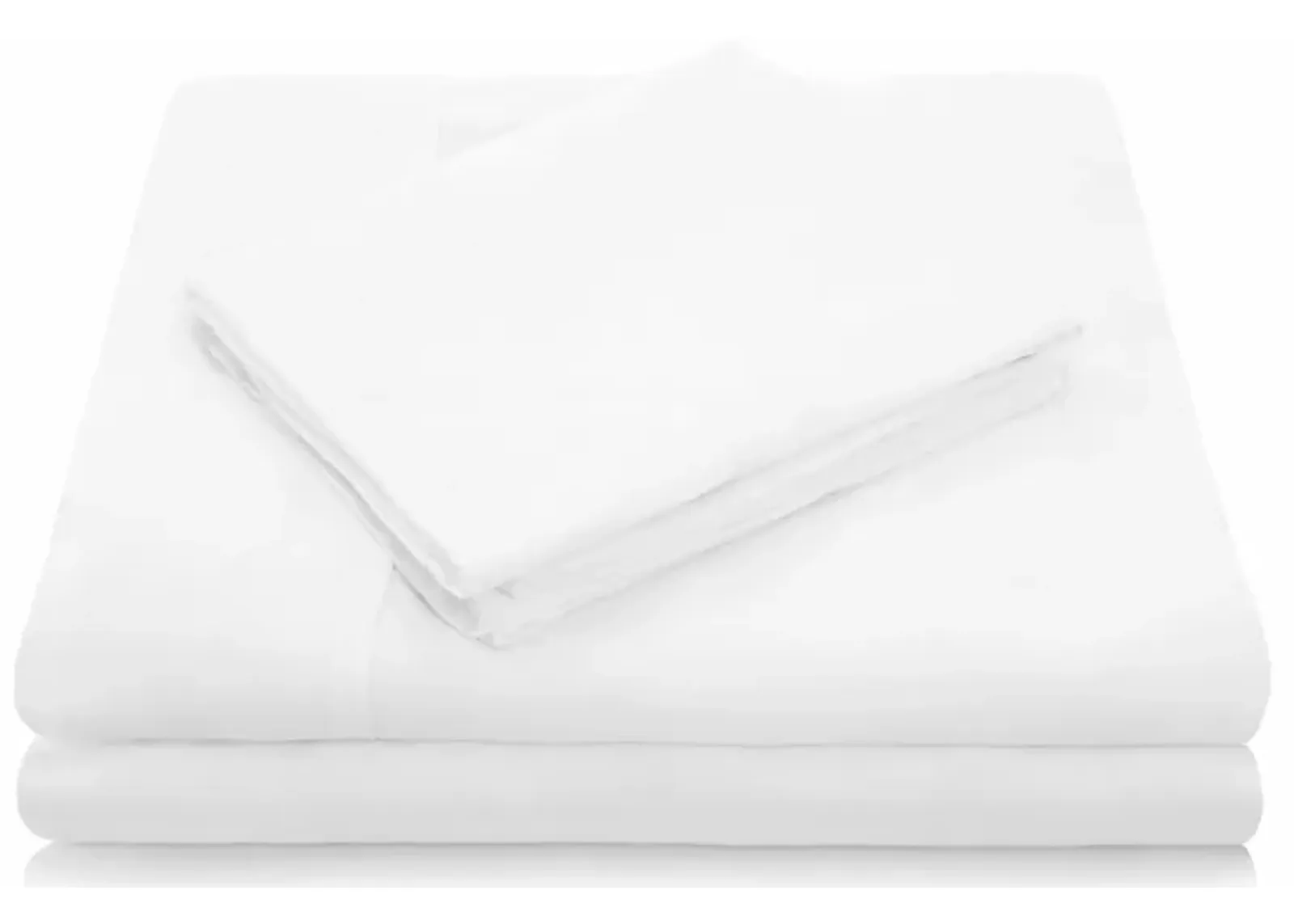 Malouf Tencel Queen Sheet Set in White