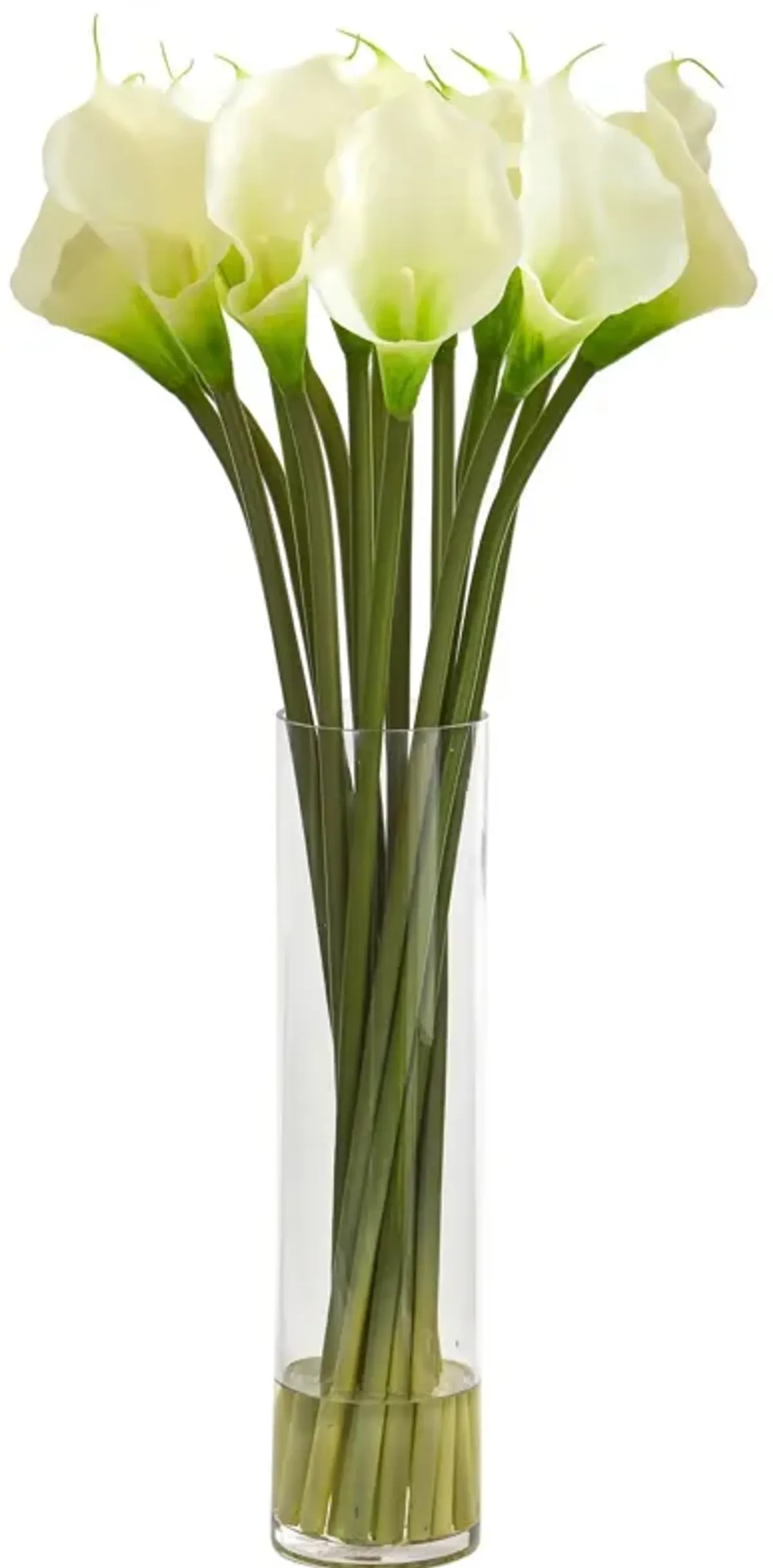 Nearly Natural 28-in Calla Lilly Artificial Arrangement