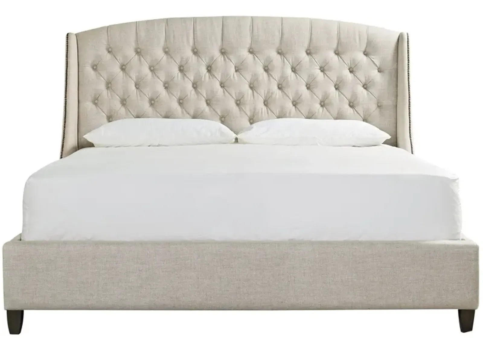 Halston King Bed Belgian Linen