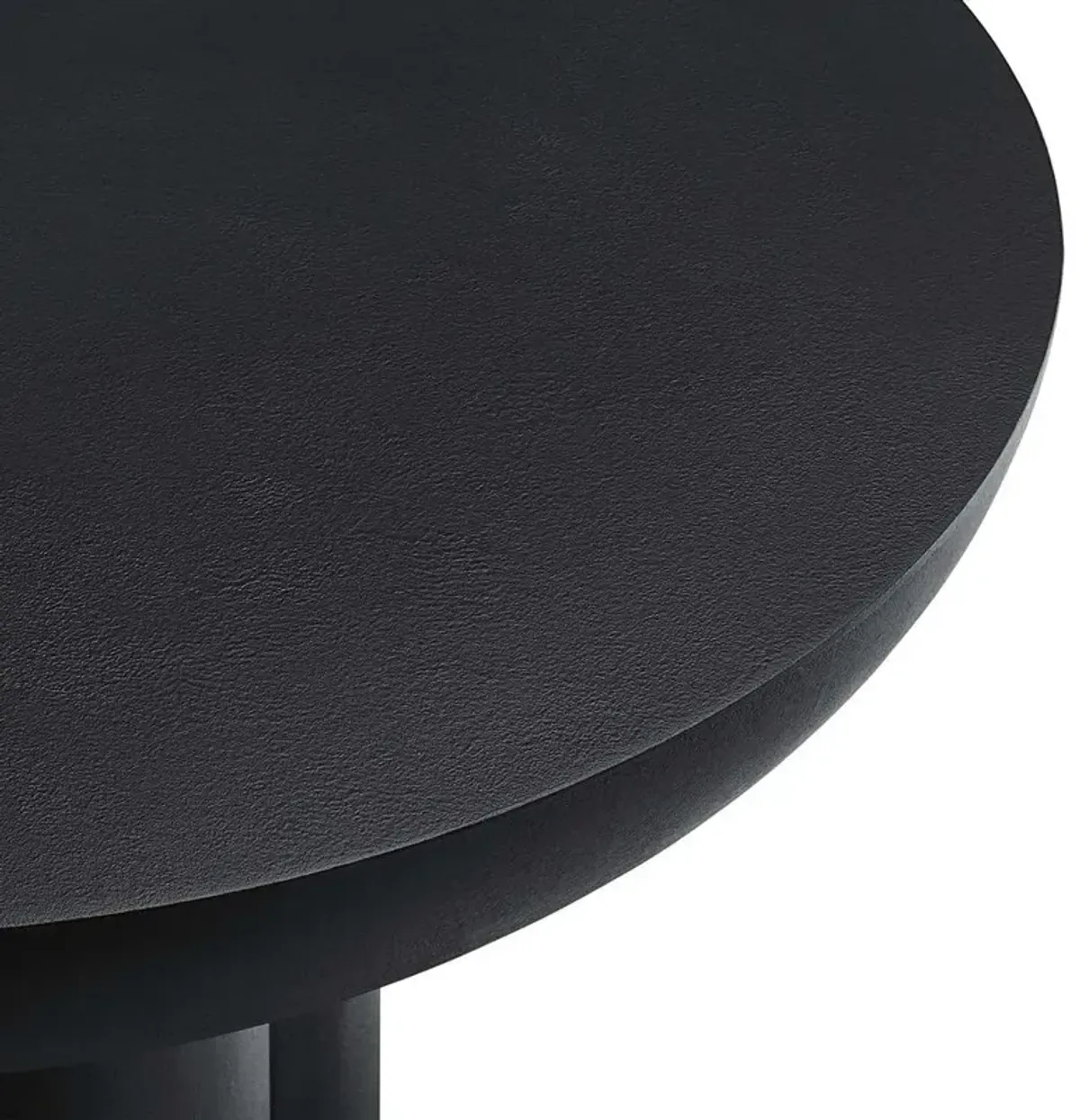 Modway Caspian Round Concrete Coffee Table