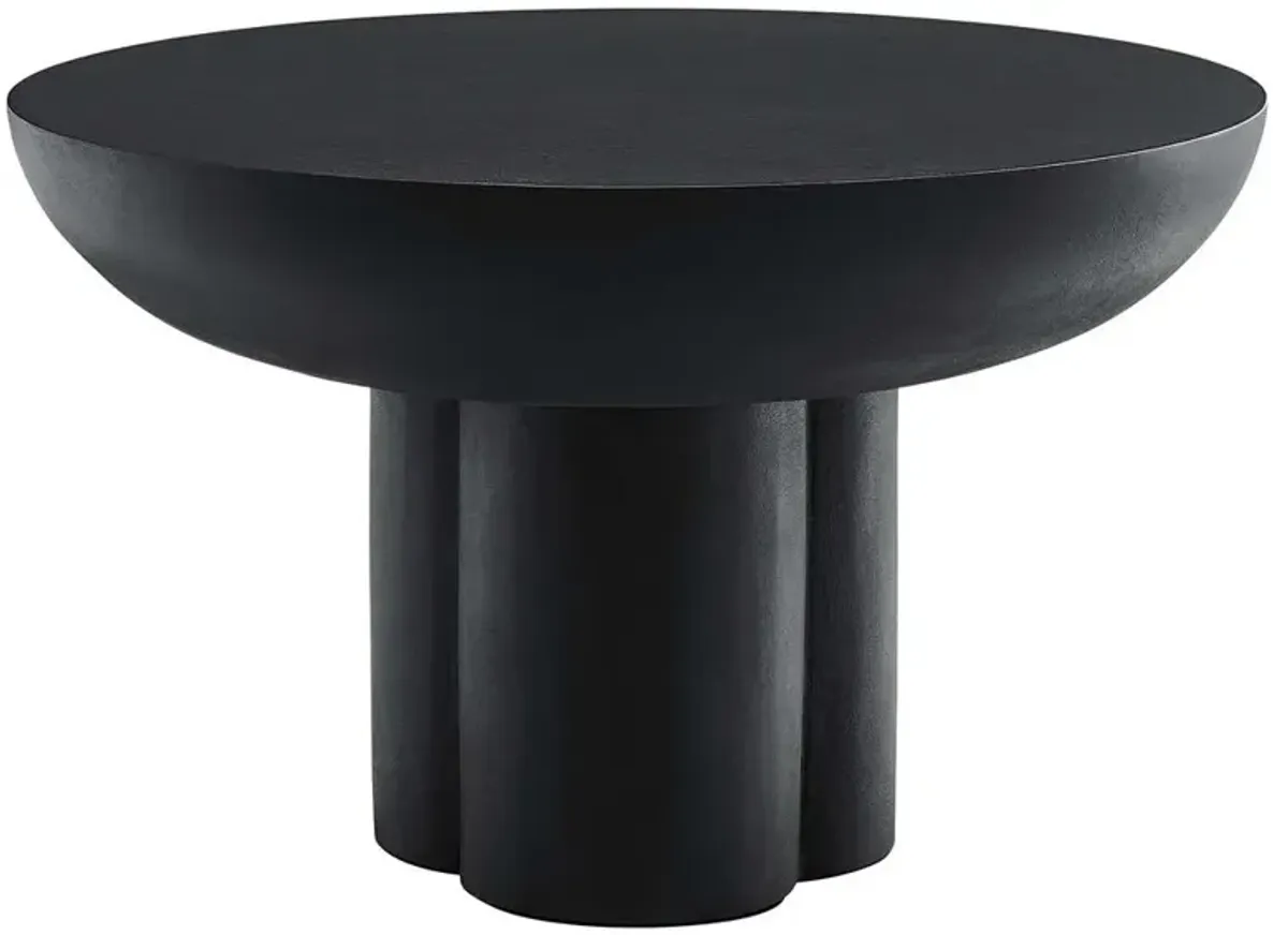 Modway Caspian Round Concrete Coffee Table