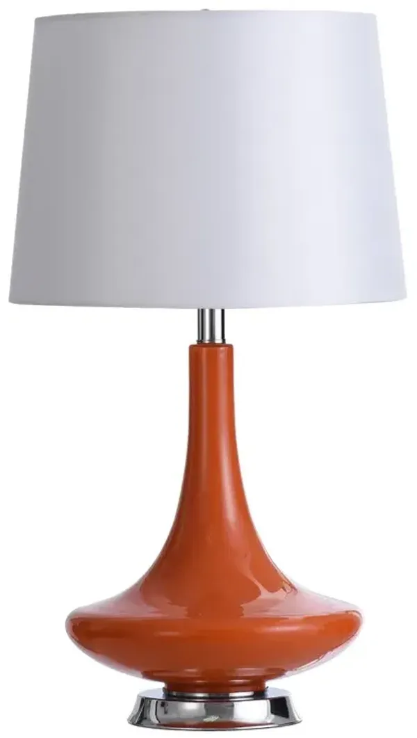 The Mod Orange Table Lamp
