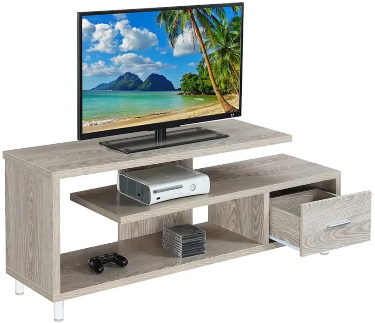 Convience Concept, Inc. Seal II 1 Drawer TV Stand with Shelves for TVs up to 65 Inches