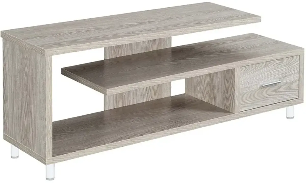 Convience Concept, Inc. Seal II 1 Drawer TV Stand with Shelves for TVs up to 65 Inches