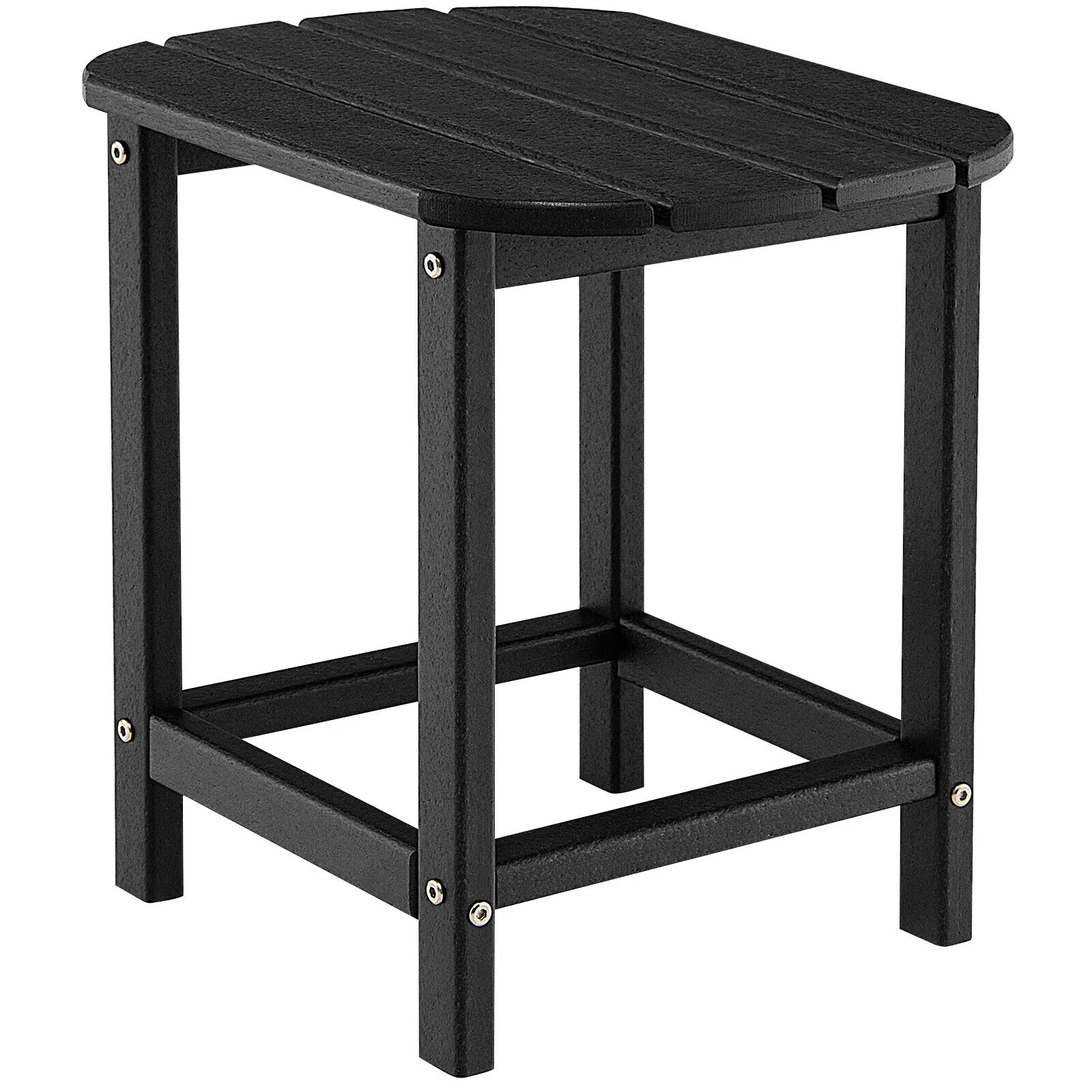 18 Inch Weather Resistant Side Table for Garden Yard Patio