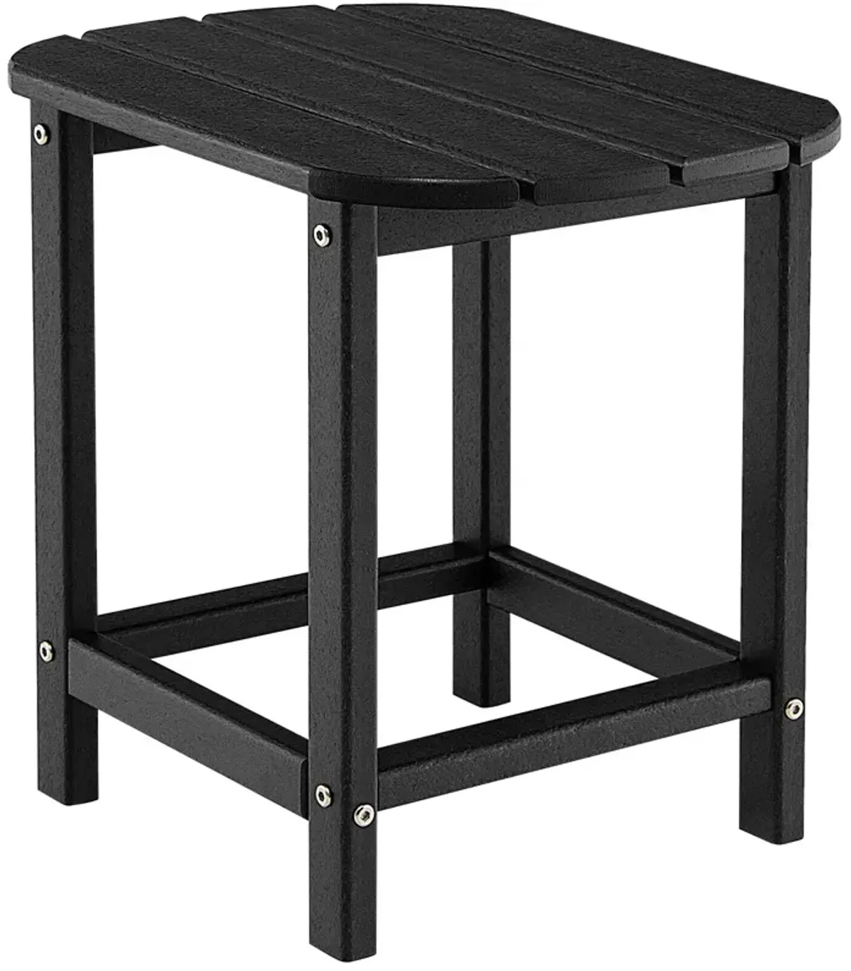 18 Inch Weather Resistant Side Table for Garden Yard Patio