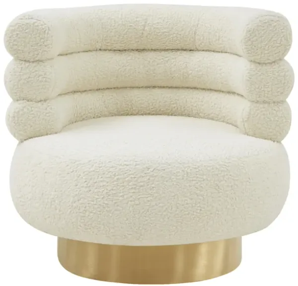 Naomi Velvet Swivel Chair