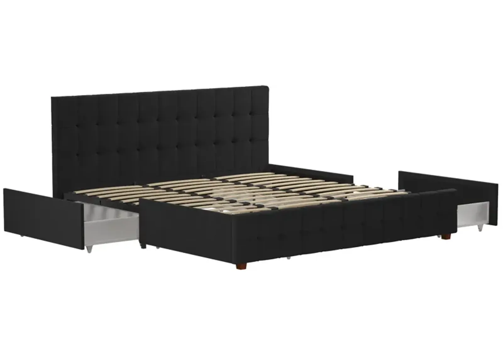 Elizabeth Upholstered Bed with Storage