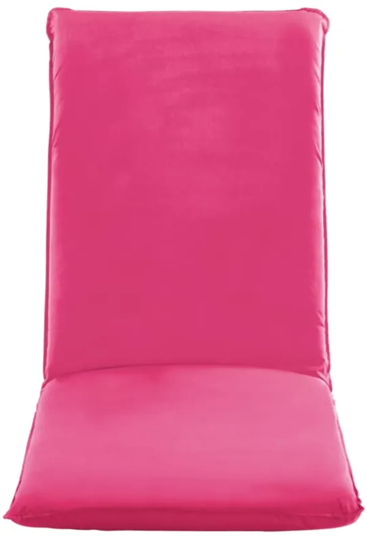 vidaXL Foldable Sunlounger Oxford Fabric Pink