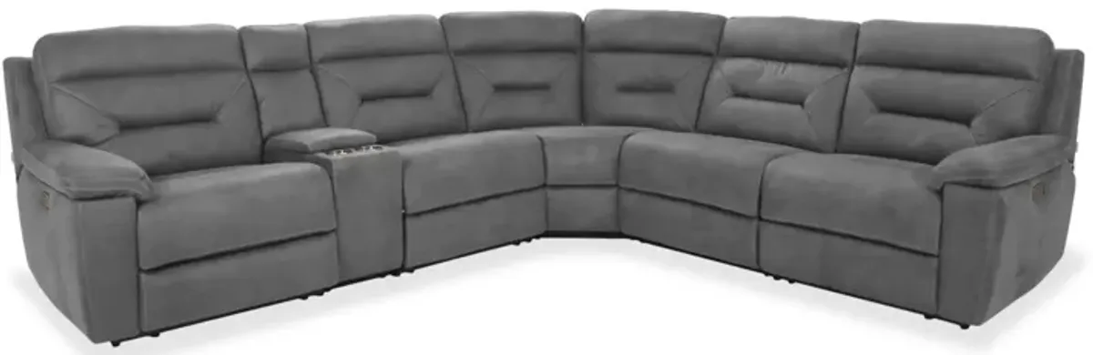 Aberdean 6-Piece Power Sectional