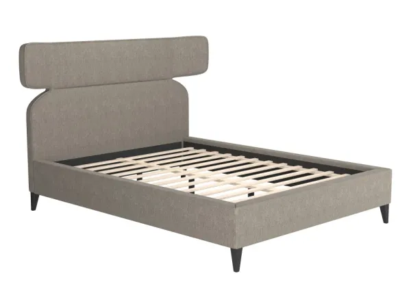 Dusa Queen Bed Olive Brown