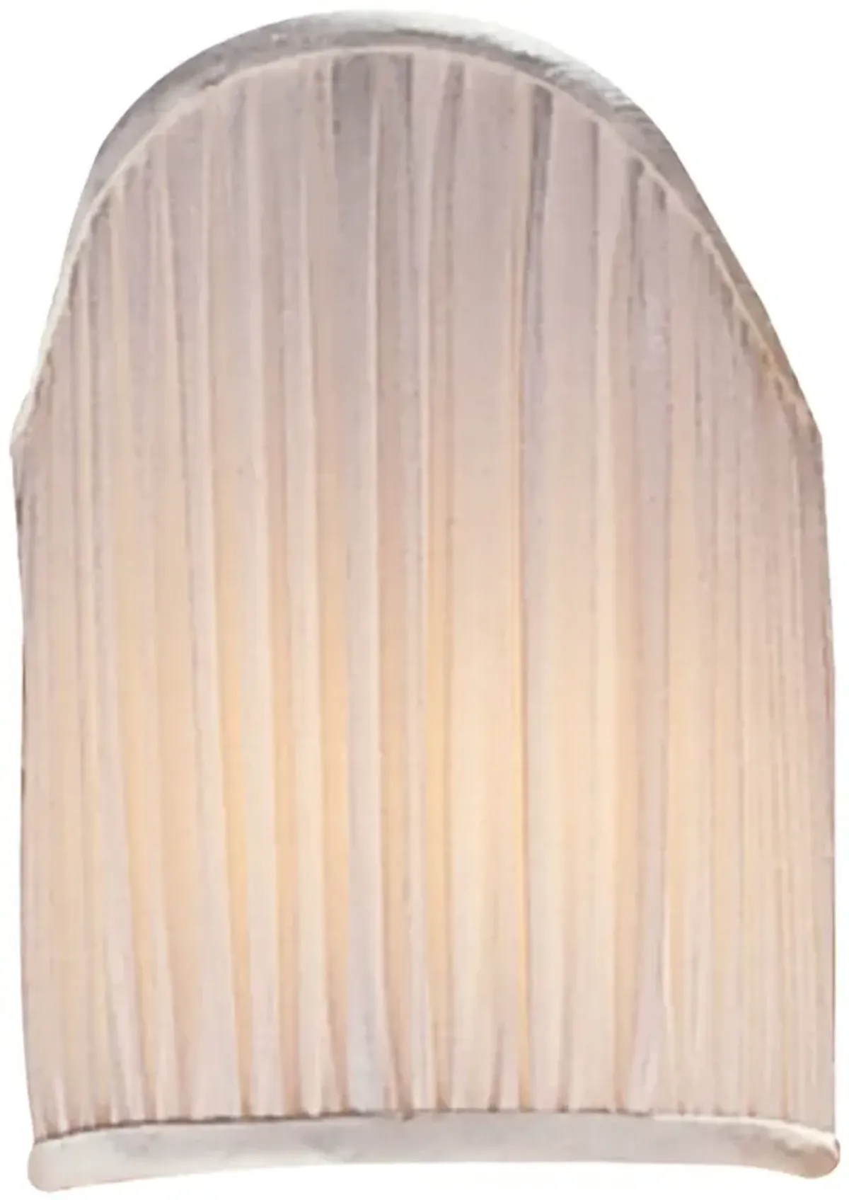 Silk Pleated Candle Clip Shield 4"