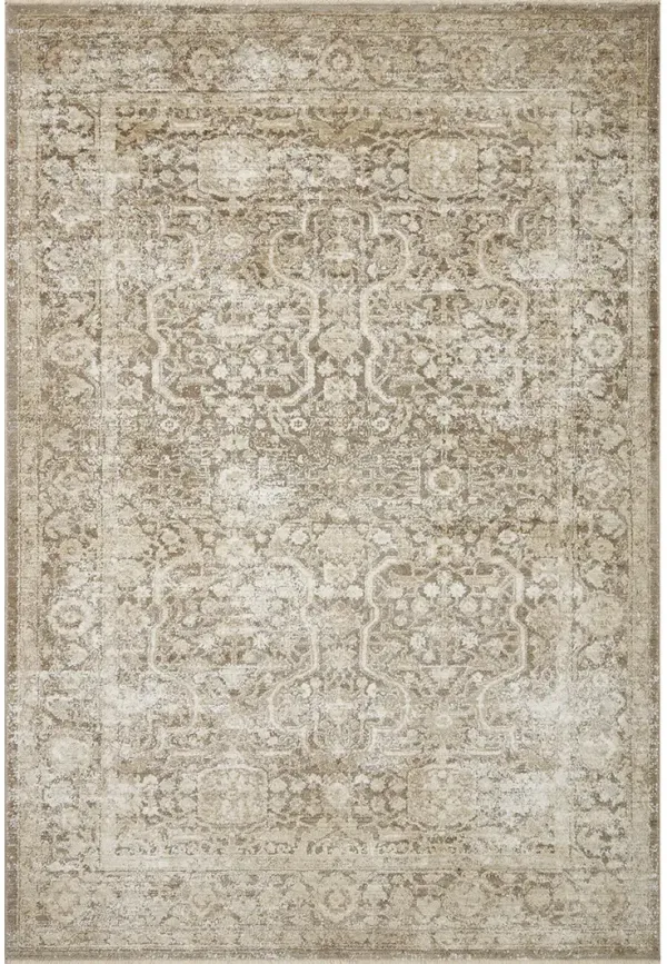 Sonnet SNN09 Mocha/Tan 3'7" x 5'7" Rug