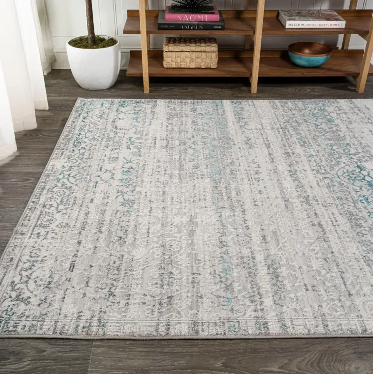 Tidal Modern Strie' Area Rug