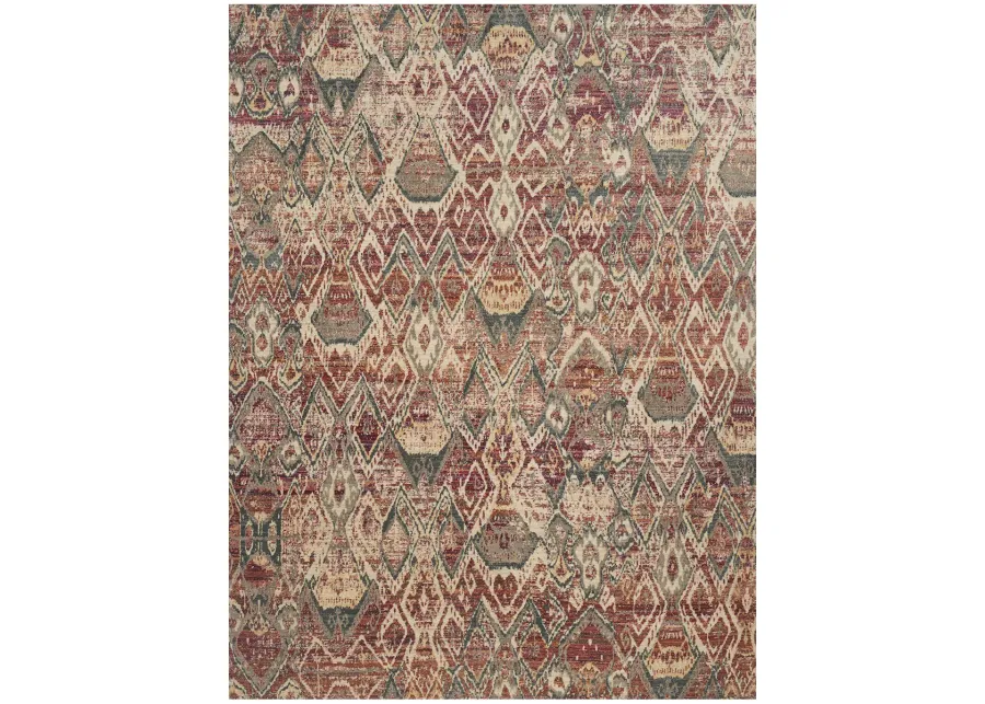 Javari Berry/Ivory 9'6" x 12'6" Rug