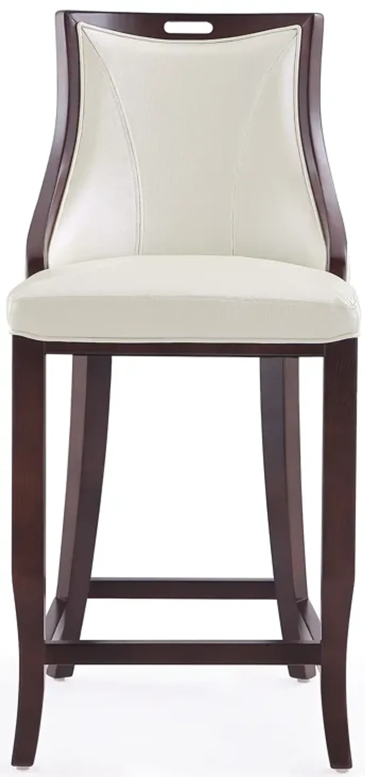 Emperor White Bar Stools (Set of 2)