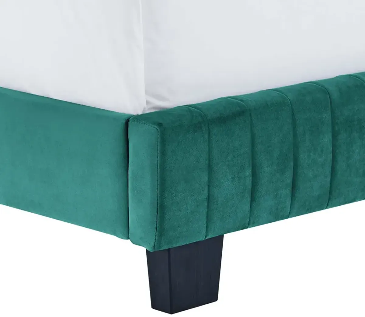 Modway - Celine Channel Tufted Performance Velvet Twin Bed