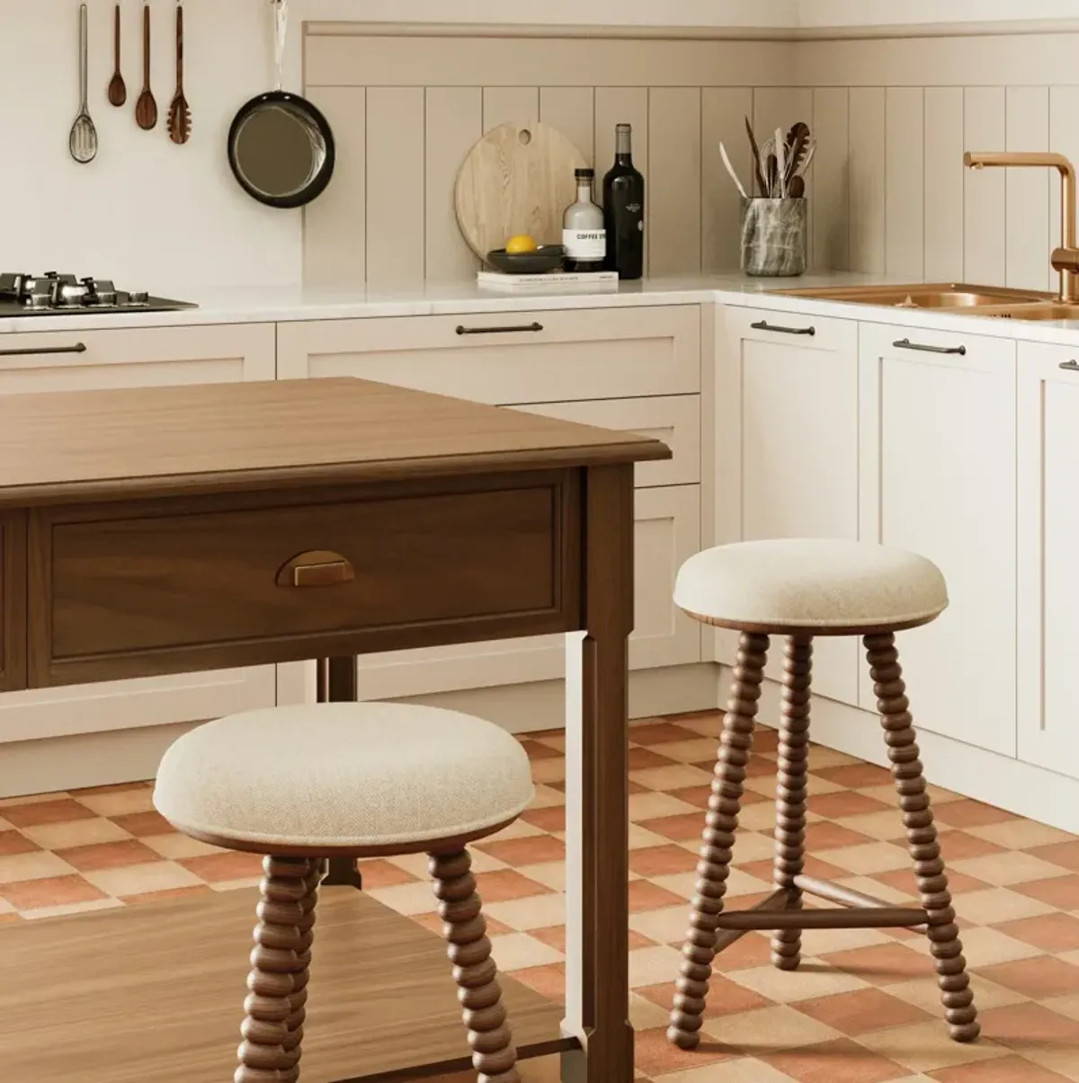 Twist Counter Stool