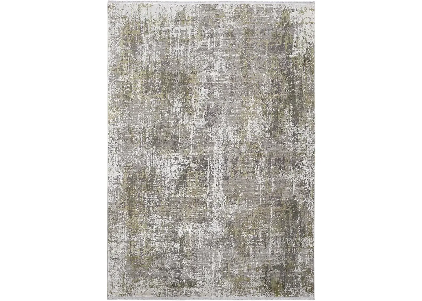 Cadiz 39FXF Green/Gray/Ivory 3'1" x 10' Rug