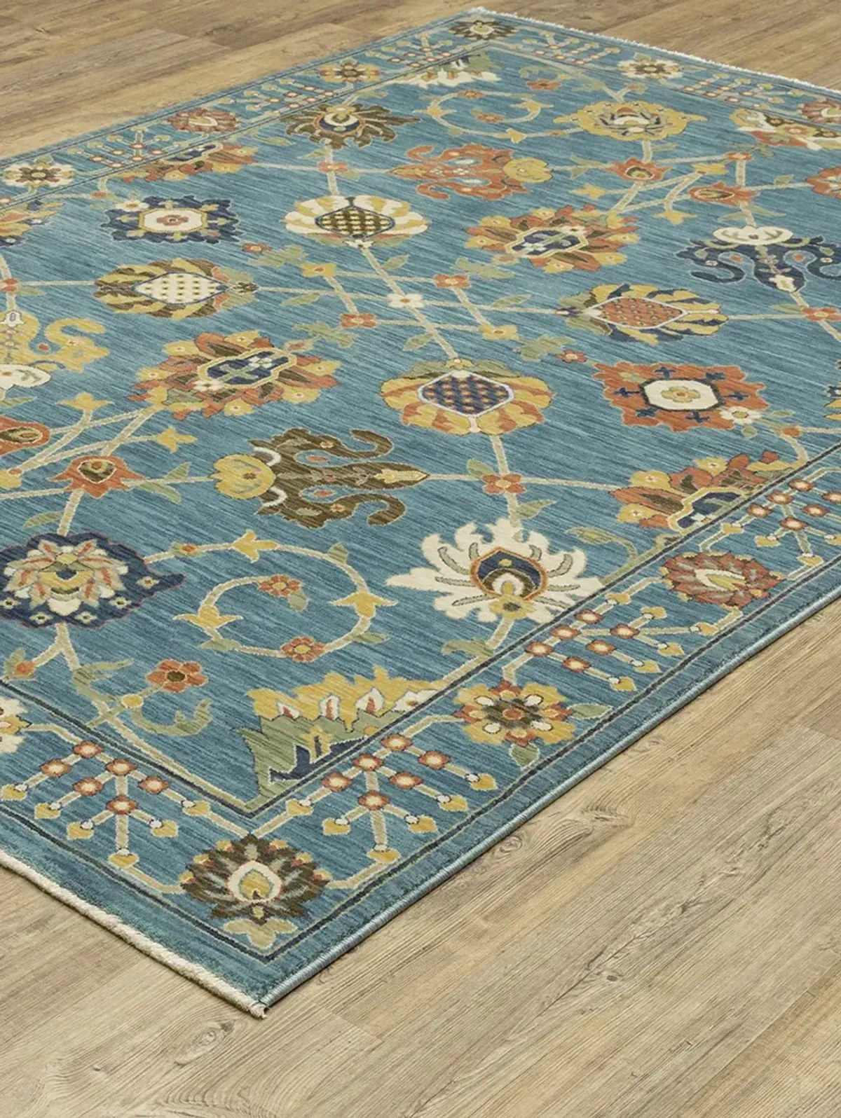 Francesca 2' x 3' Blue Rug