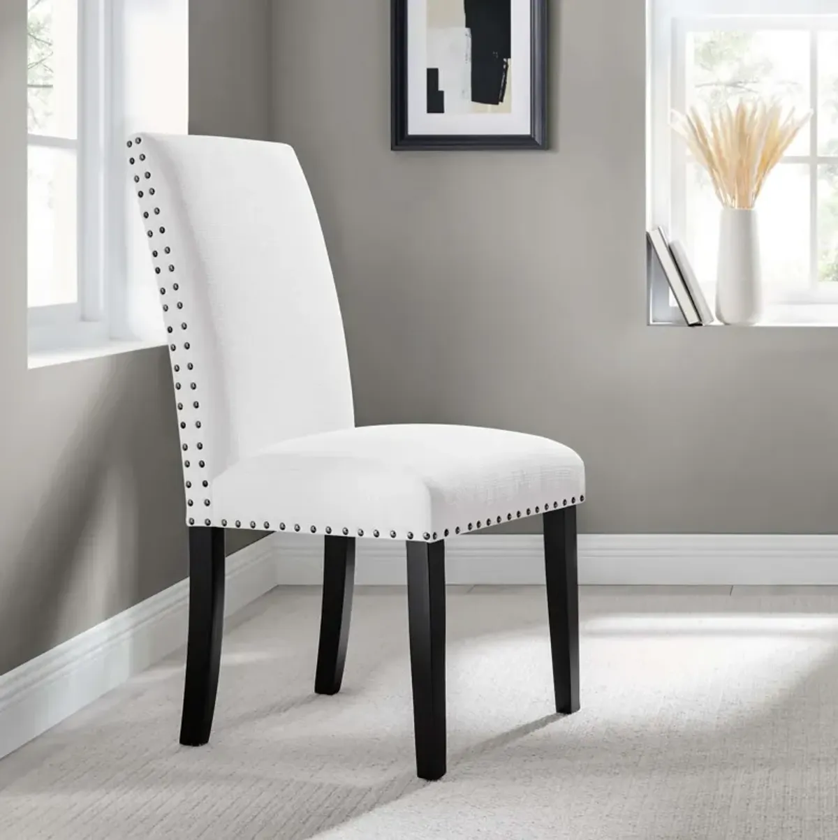 Parcel Dining Upholstered Fabric Side Chair