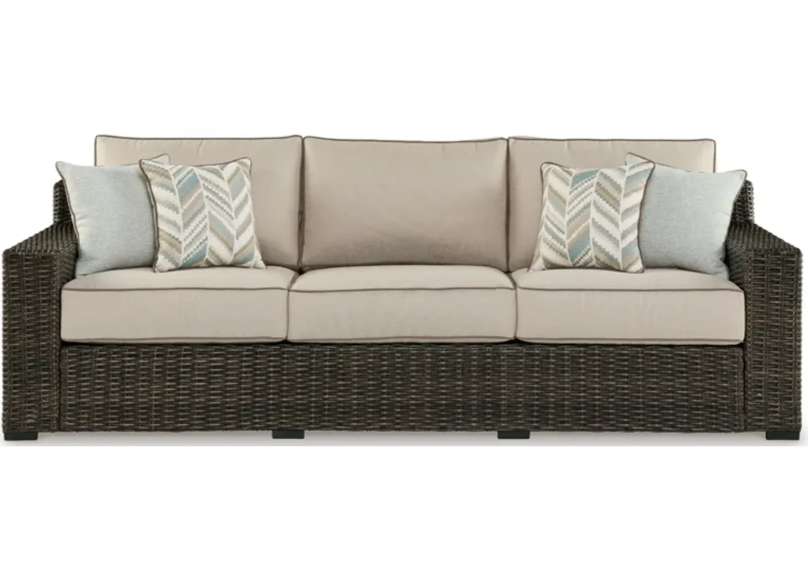 Coastline Bay Outdoor Sofa with Cushion