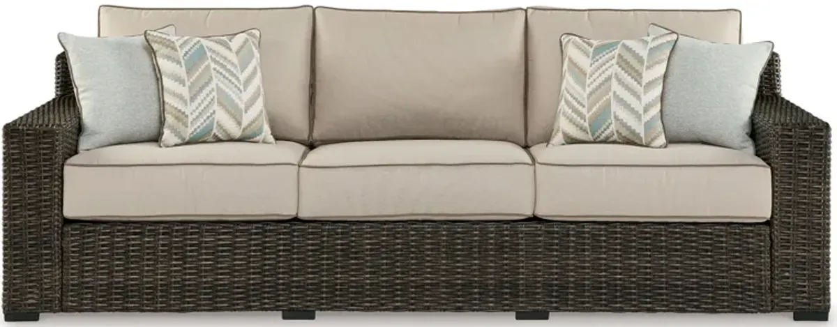 Coastline Bay Outdoor Sofa with Cushion