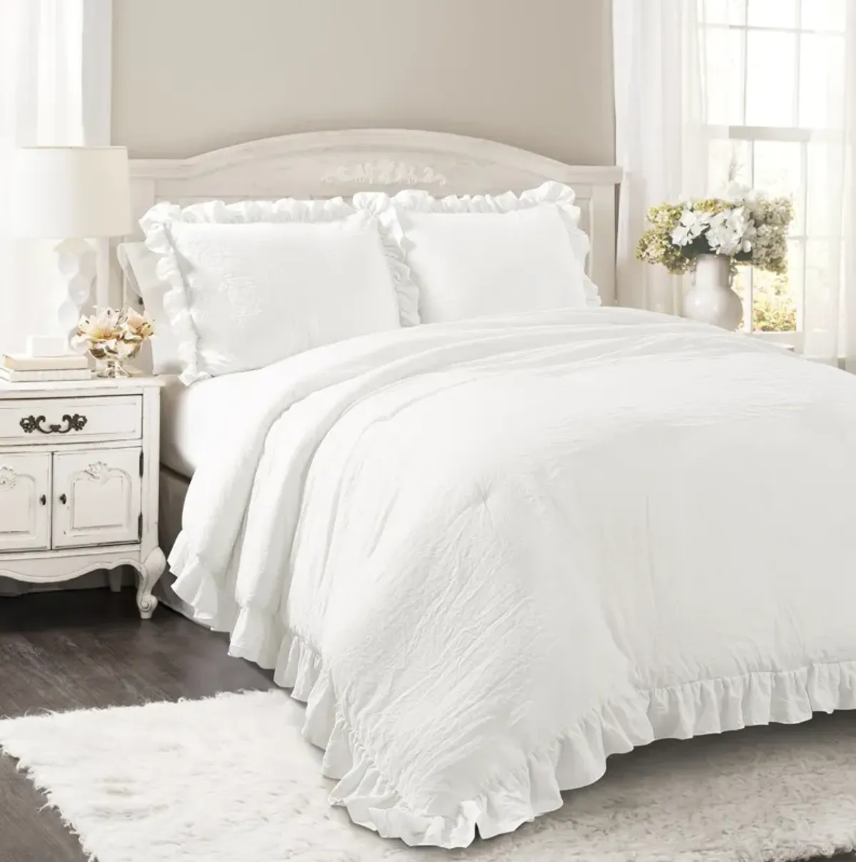 Reyna Ultra Soft Oversized Comforter 3-Pc Set