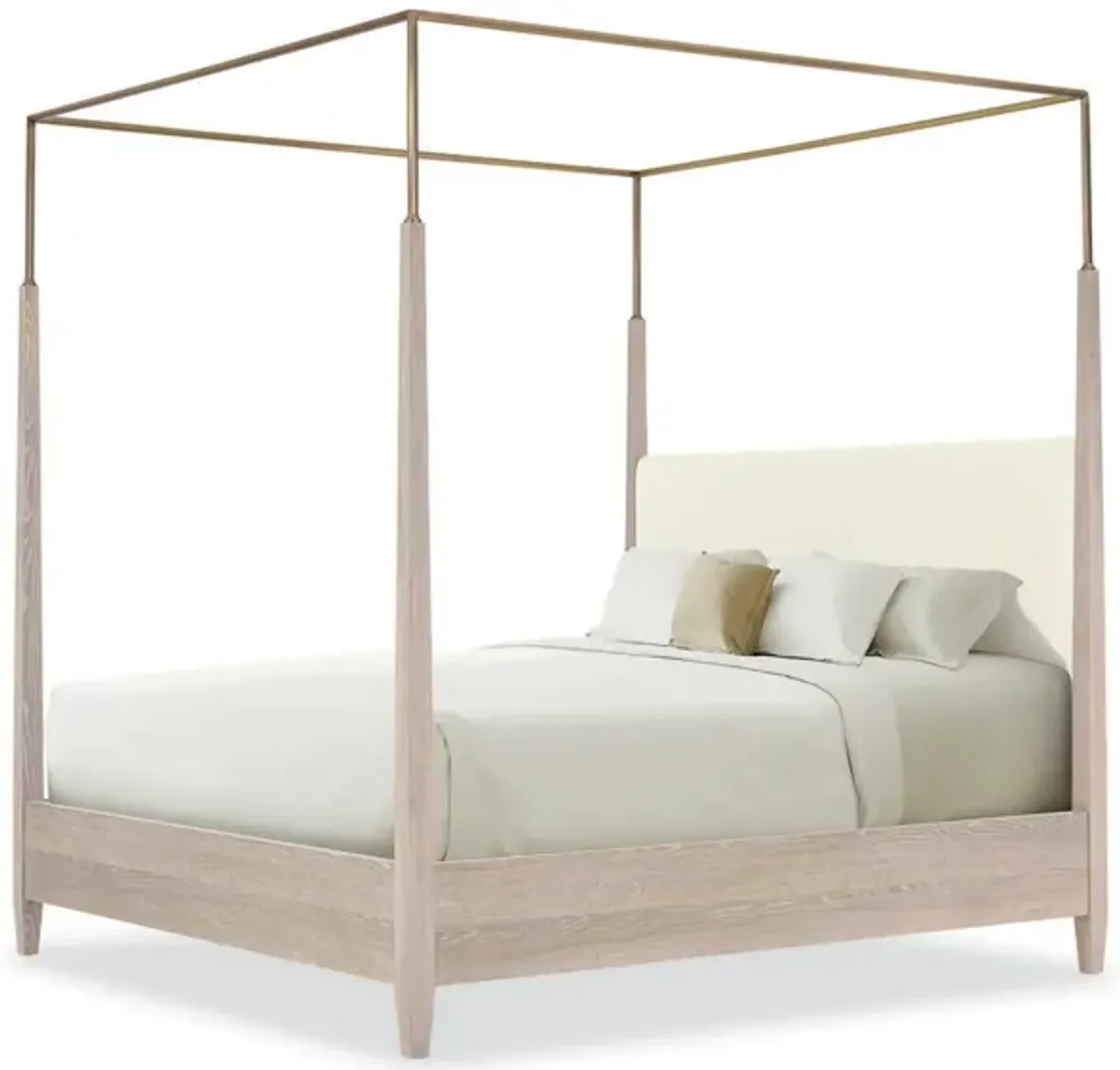 Metal Canopy Poster Bed