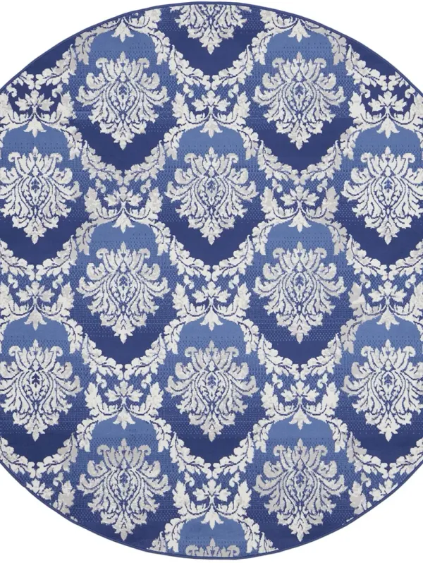 Whimsicle WHS01 Blue 8'4" x 11'6" Rug