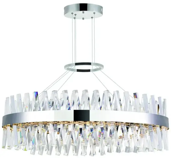 CWI Lighting Glace LED Chandelier With Chrome Finish
