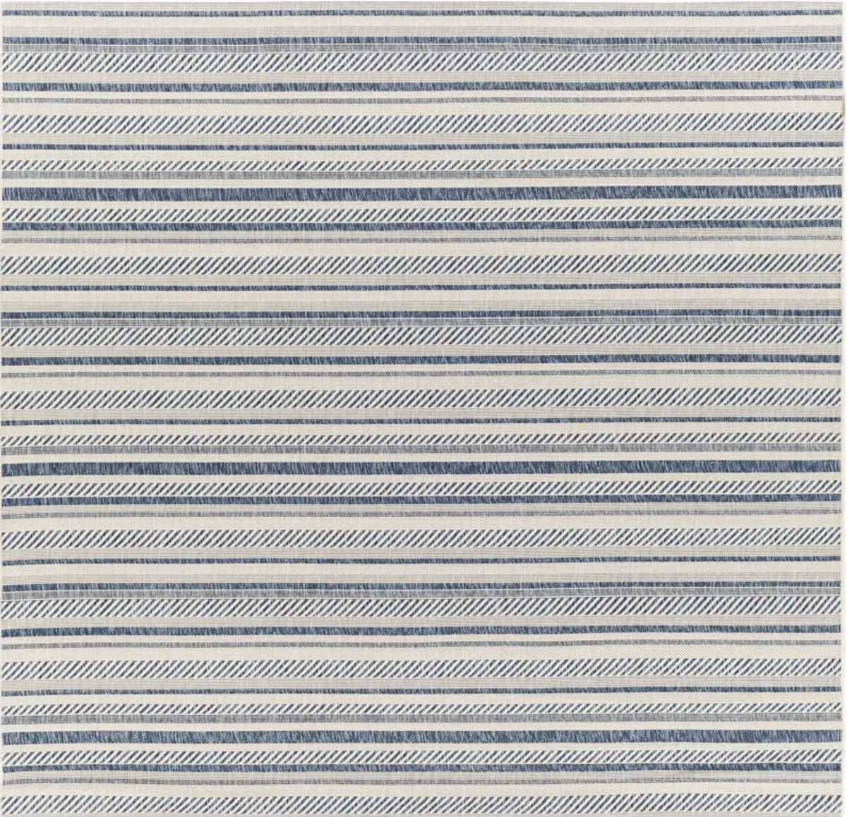 Eagean EAG-2337 7'10' Round Blue Rug