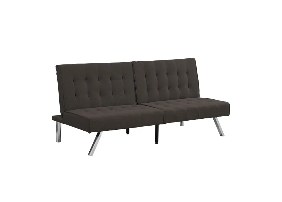 Wood Frame, Stainless Leg, Futon, Sofa Bed